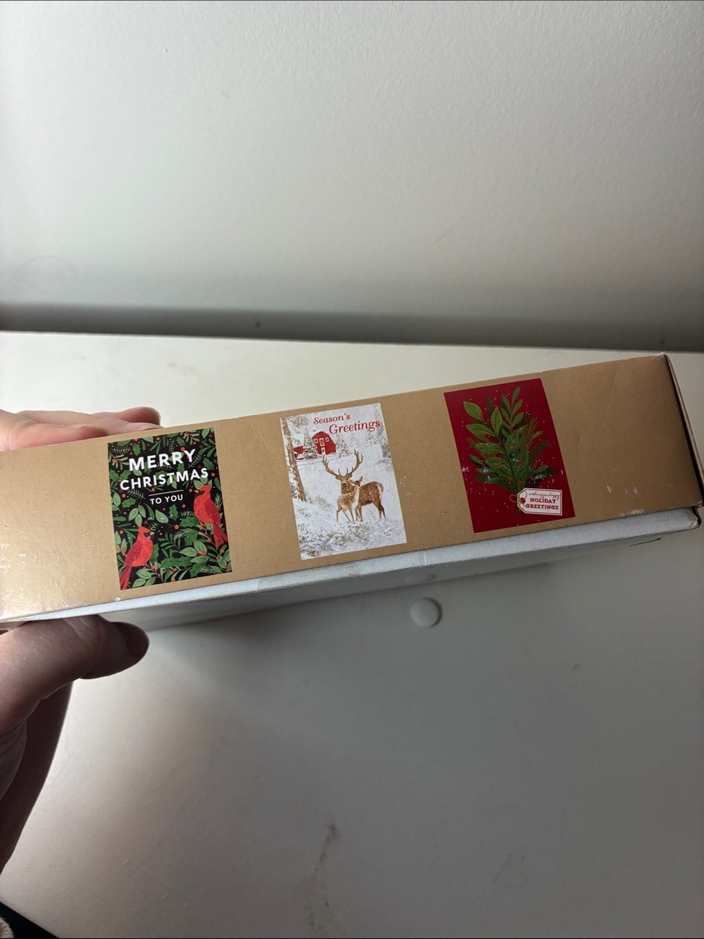 Winter Wishes Christmas Assorted Cards 30 Pack New In Box  6 Designs - Picture 3 of 12
